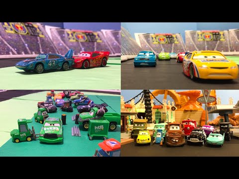 Видео: Краткое описание: Stop Motion: Disney Pixar Cars 1: гонка открытия и финальная гонка