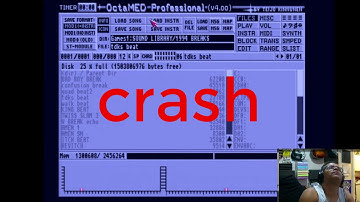 Commodore Amiga Octamed Jam / Workflow  1 5 hour Part 1