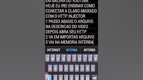 INTERNET GRATIS DA CLARO MIGRADA HTTPS INJECTOR 2016 NOVO HOST!