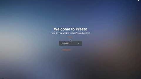How to Create a New Host in Presto.
