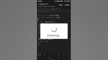 Write a program of class constructor in c++ |#classconstructor #code #viralvideo #viralshorts