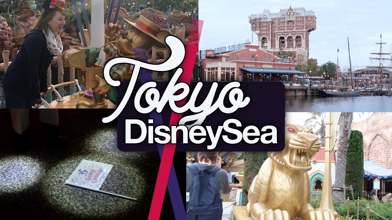 Tokyo DisneySea #3! Arabian Coast, Mermaid Lagoon & Rides, Rides, Rides! Japan April 2018