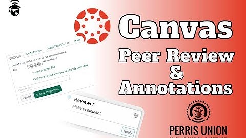 Canvas Peer Review With Annotations (File Upload)