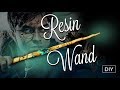 How to make Wizard Wand 💫Harry Potter inspired - Resin DIY