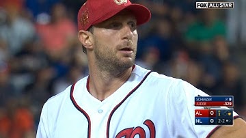 2017 ASG: Scherzer grunts through solid 1st inning