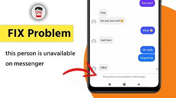 this person is unavailable on messenger fix problem | how to unblock people on Facebook