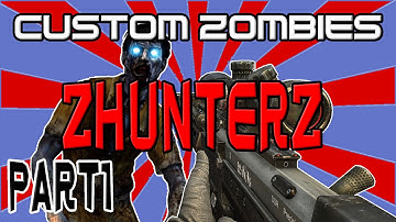 ZHunterZ (Part1) - CoD World at War Custom Zombies Map/Mod