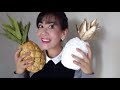 COMO HACER UNA PIÑA DECORATIVA DE CARTON Y YESSO DYI