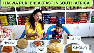 Pakistani breakfast in Durban | Halwa Puri Nashta | Sunday Morning Routine | Explore Durban
