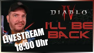 LIVESTREAM HEUTE 18:00 Uhr!!! Diablo4 + ein Hallo nach langer Pause!!!
