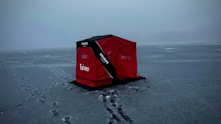 24 Hour Solo Ice Camping in Dangerously Cold Weather!