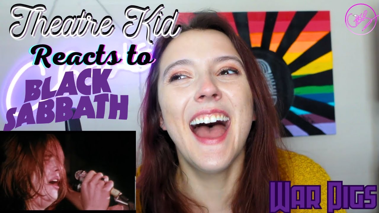 Theatre Kid Reacts to Black Sabbath: War Pigs LIVE! Part 2