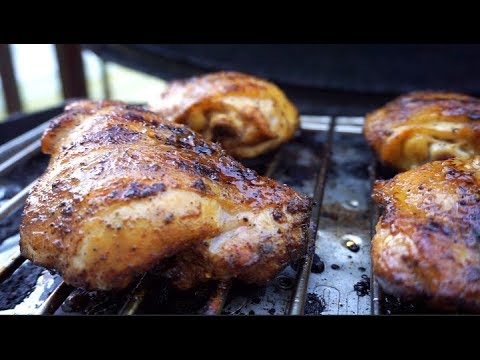 Spicy Honey Glazed Chicken Thighs