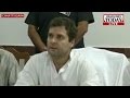 Rahul Gandhi addresses media after