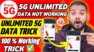 ⚡ Airtel 5G Unlimited Data Not Working? Fixed in 2 Minutes! (2025 New Trick)✅