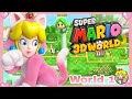 Super Mario 3D World Switch World 1 Peach Gameplay