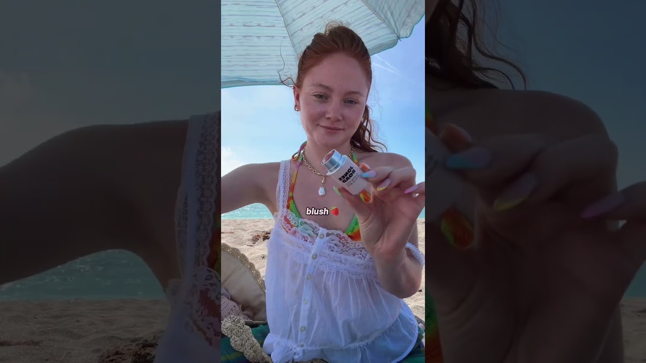CHANNELING ALL THE SUMMER VIBES TODAY WITH THIS GRWM #grwm #makeup #beauty