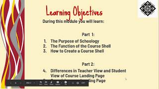 Course Shell Part 1