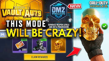 Massive DMZ Mode Details! | Free Series Points | Season 9 Free Skins | COD Mobile | CODM
