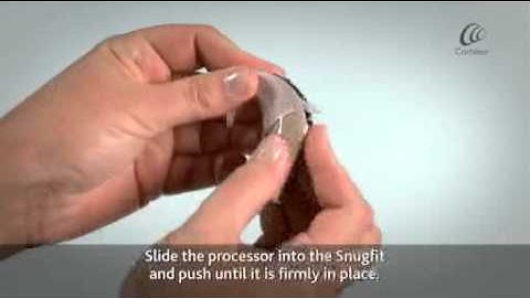 Attaching and Removing the Snugfit