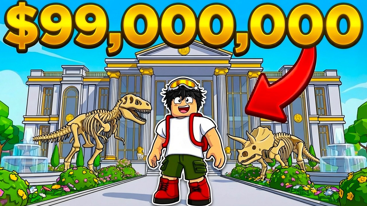 Building a $99,000,000 MUSEUM in Roblox!