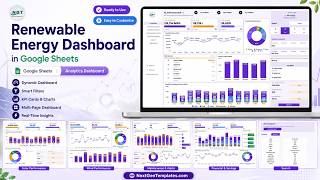 Renewable Energy Dashboard in Google Sheets