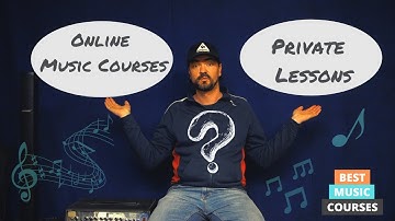 Online Music Courses Vs. Private Lessons - Which Is Better?