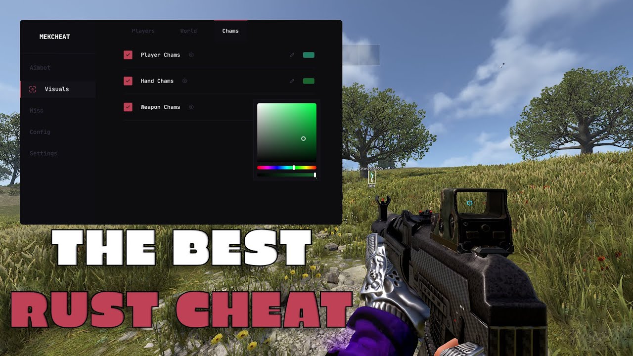 Mek Rust Cheat Gameplay Showcase (The BEST Rust Cheat)