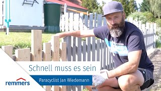 Schnell muss es sein - Paracyclist Jan Wiedemann