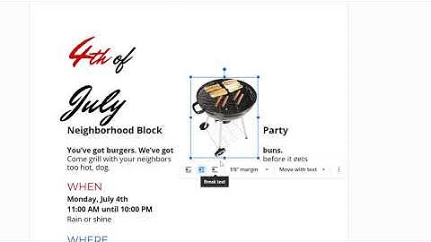 Google Docs: Working With Images