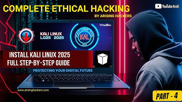 How to Install Kali Linux 2025 in VirtualBox  | Step-by-Step Full Setup Guide for Beginners in Hindi