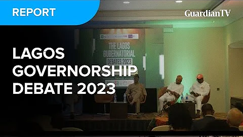 Lagos governorship debate 2023: Candidates discuss plans and party manifesto