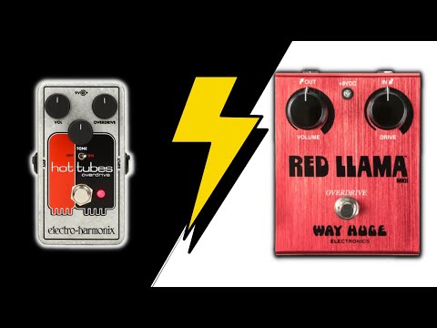 David VS Goliath : Way Huge RED LLAMA Vs EHX Hot Tubes - YouTube