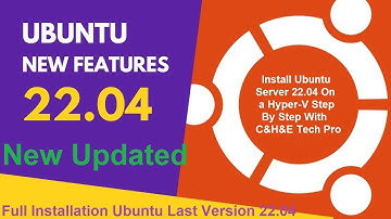 Ubuntu server 22 04 LTS install on Hyper v Windows 10 Pro