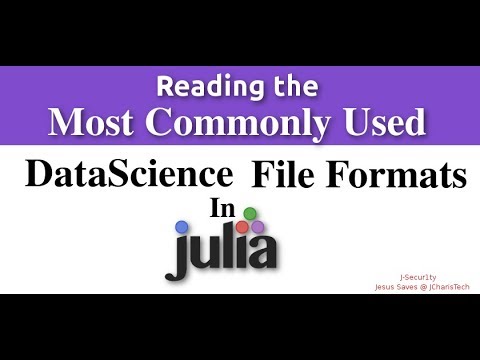 Juliaで最も一般的に使用されるデータファイルのインポートと読み取り