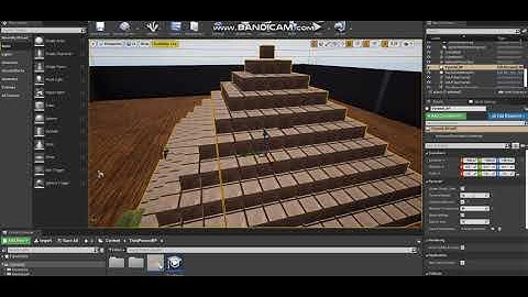 Unreal Engine 4 -  Building a Pyramid in construction script (UE4 Blueprints)
