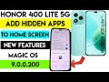 Honor 400 Lite 5G – Add Hidden Apps to Home Screen | You Need to Know