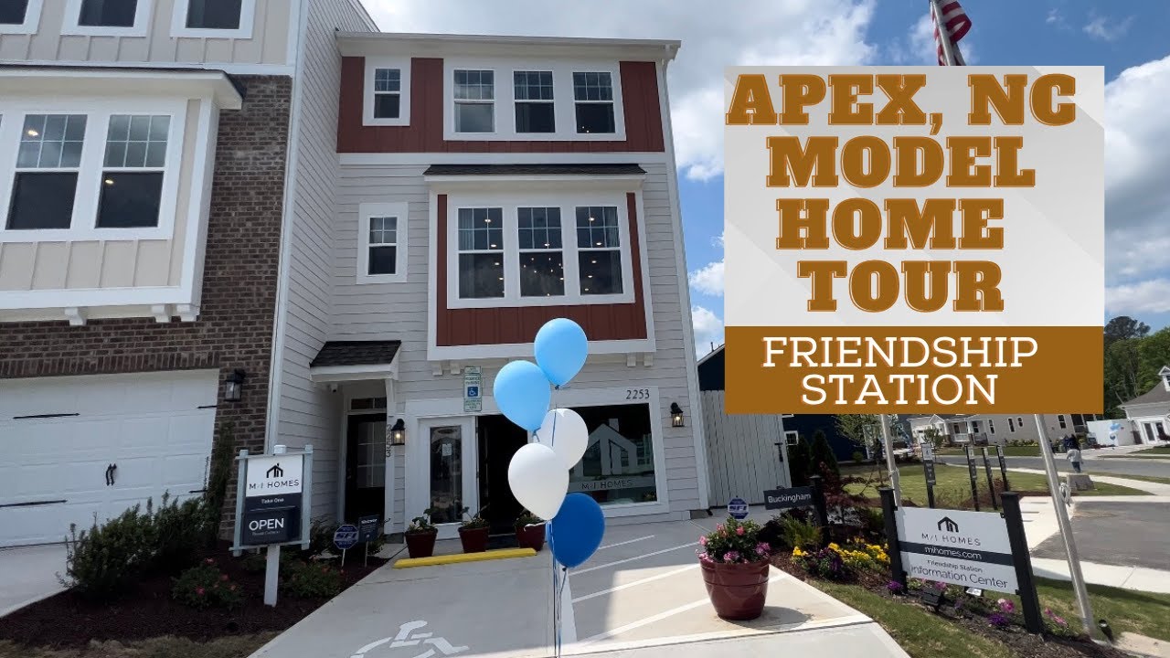 New Homes Near Raleigh Friendship Station in Apex, NC YouTube