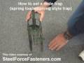 How to set a mole trap - spring loaded or spike style mole trap