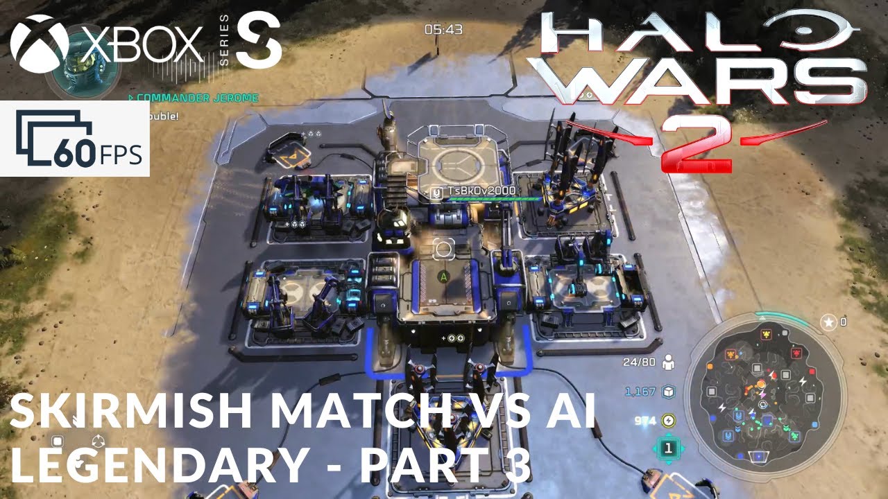 Halo Wars 2 | Legendary Skirmish Match vs AI - Deathmatch Gameplay ...