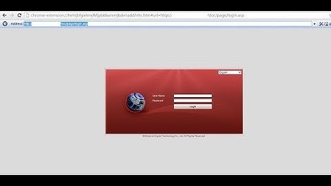 Accessing via Web Browser   Hikvision DVR - NVR And Cameras