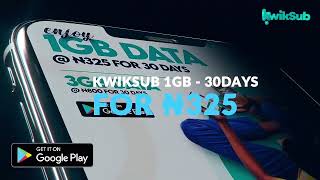 Where to Sub Data Cheaply in Nigeria 2023 for MTN | Airtel | Glo | 9mobile | KwikSub screenshot 5