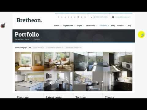 Bretheon Wordpress Theme Youtube