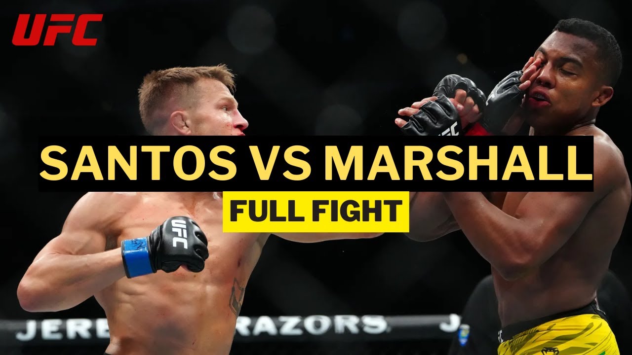 Mairon Santos vs Francis Marshall | UFC 313 Full Fight 
