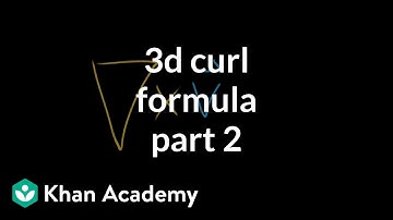 3d curl formula, part 2