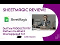 SheetMagic REVIEW- Did This PRODUCTIVITY Platform Do What It Was Supposed To? See(View Before use)