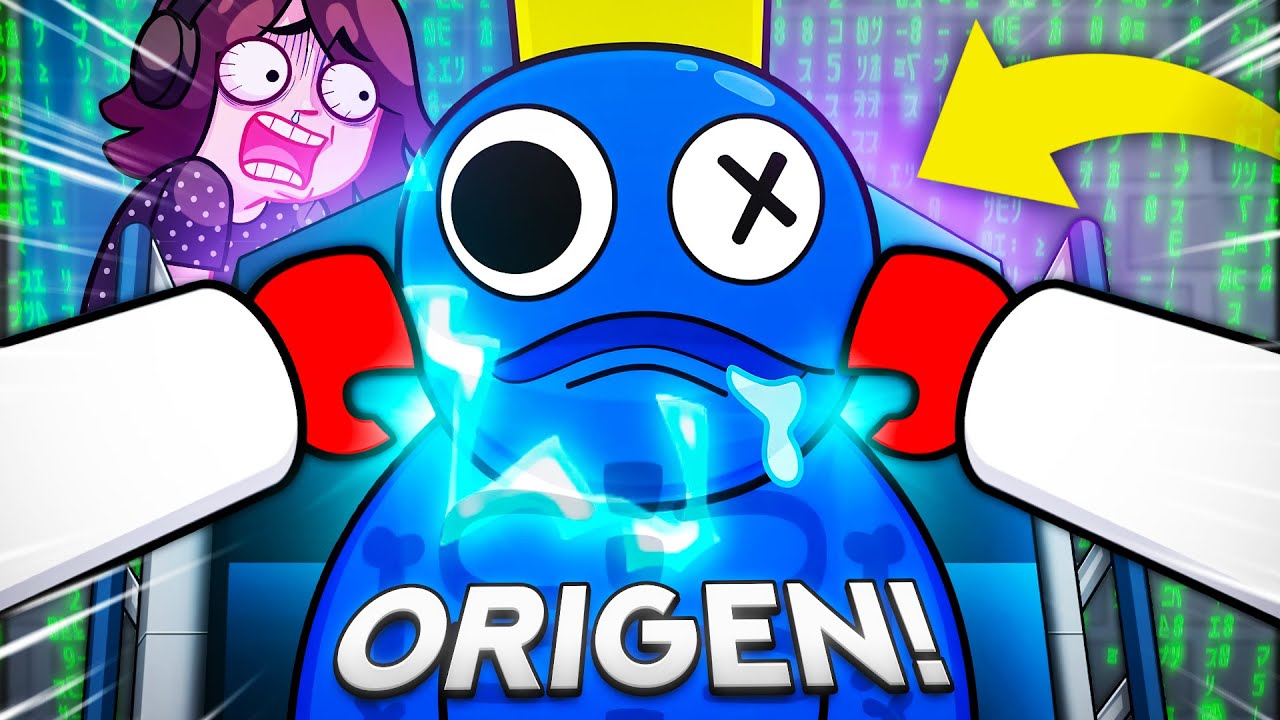 El ORIGEN de RAINBOW FRIENDS - Roblox Animación 