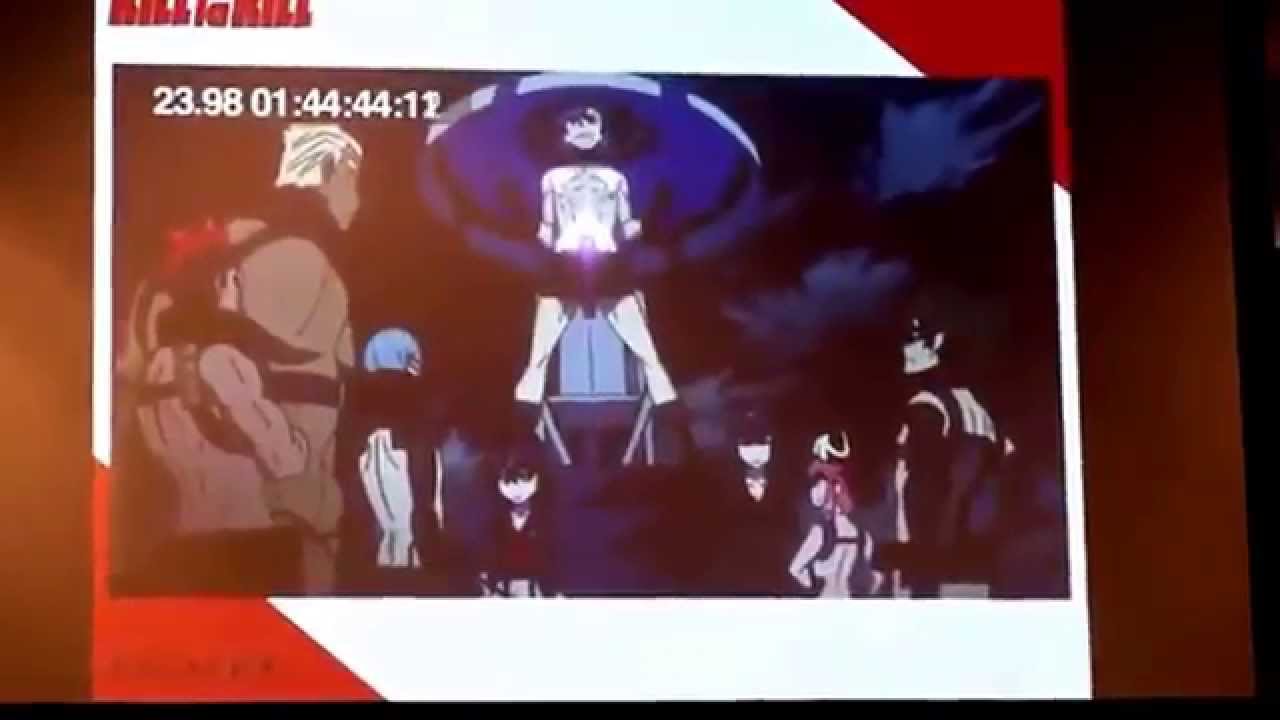 Kill la kill bloopers at anime expo 2015