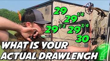 4 things that are VARYING your draw length