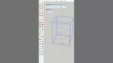 스케치업 루비(Curve Maker + Upright Extrude) #sketchup #스케치업  #shorts